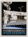 Blechschild 40x30 cm Weltraum International Space Station Bildmotiv Reisemotiv Abenteuer Reisen Dekoration Urlaub