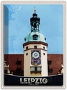 Blechschild 40x30 cm Leipzig Deutschland Kirche Stadttour Bildmotiv Reisemotiv Abenteuer Reisen Europa Urlaub