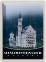 Blechschild 40x30 cm Neuschwanstein Schloss Marienbrücke Bildmotiv Reisemotiv Abenteuer Reisen Europa Urlaub