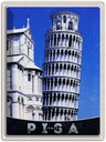 Blechschild 40x30 cm Pisa Italien Europa Urlaub Schiefer Turm von Bildmotiv Reisemotiv Abenteuer Reisen