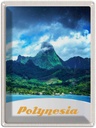 Blechschild 40x30 cm Polynesien Insel Australien Pazifik Bildmotiv Reisemotiv Abenteuer Reisen Urlaub