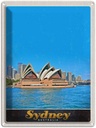 Blechschild 40x30 cm Sydney Australien Urlaub Oper Haus Bildmotiv Reisemotiv Abenteuer Reisen Straße Stadt