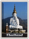 Blechschild 40x30 cm Thailand Natur Wald Tempel Gott Bildmotiv Reisemotiv Abenteuer Reisen Urlaub
