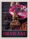 Blechschild 40x30 cm Thailand Asien Buddha Gott Religion Bildmotiv Reisemotiv Abenteuer Reisen Urlaub