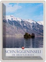 Blechschild 40x30 cm Schnäggeninsel in Brienzeresee Schweiz Bildmotiv Reisemotiv Abenteuer Reisen Europa Urlaub