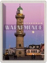 Blechschild 40x30 cm Travenmünde Strand Leuchtturm Bildmotiv Reisemotiv Abenteuer Reisen Dekoration Urlaub