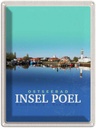 Blechschild 40x30 cm Ostseebad Insel Poel See Boot Bildmotiv Reisemotiv Abenteuer Reisen Urlaub