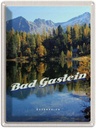 Blechschild 40x30 cm Bad Gastein Urlaub Österreich See Natur Wald Bildmotiv Reisemotiv Abenteuer Reisen