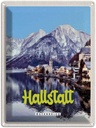 Blechschild 40x30 cm Hallstatt Österreich Urlaub Berge Winterzeit Bildmotiv Reisemotiv Essen Trinken Abenteuer Reisen