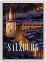 Blechschild 40x30 cm Salzburg Österreich Kirche Altstadt Bildmotiv Reisemotiv Abenteuer Reisen Europa Urlaub