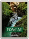 Blechschild 40x30 cm Pongau Österreich Wasserfall Natur Bildmotiv Reisemotiv Abenteuer Reisen Europa Urlaub