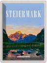 Blechschild 40x30 cm Steiermark ÖsterreichSee Natur Bildmotiv Reisemotiv Abenteuer Reisen Europa Urlaub