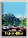 Blechschild 40x30 cm Tannheim Östereich Natur Wanderung Bildmotiv Reisemotiv Abenteuer Reisen Europa Urlaub