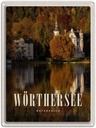 Blechschild 40x30 cm Wörthersee Europa Schloss Natur Bildmotiv Reisemotiv Abenteuer Reisen Urlaub