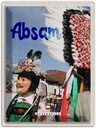 Blechschild 40x30 cm Absam Österreich Karneval Umzug Tirol Bildmotiv Reisemotiv Abenteuer Reisen Urlaub