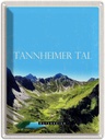 Blechschild 40x30 cm Tannheimer Tal Urlaub Österreich Berge Natur Bildmotiv Reisemotiv Abenteuer Reisen Europa