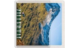 Blechschild 40x30 cm Zillertal Gebirge Urlaub Natur Wälder Bildmotiv Reisemotiv Abenteuer Reisen Straße Stadt