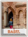 Blechschild 40x30 cm Basel SchweizStadttour Ansicht Bildmotiv Reisemotiv Abenteuer Reisen Urlaub