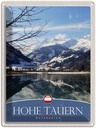 Blechschild 40x30 cm Hohe Tauern Urlaub Winterurlaub Schnee Winter Bildmotiv Reisemotiv Abenteuer Reisen Europa