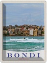 Blechschild 40x30 cm Bond Australia Surfen Meer Wellen Bildmotiv Reisemotiv Abenteuer Reisen Urlaub