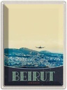 Blechschild 40x30 cm Beirut Hauptstadt Libanon Bildmotiv Reisemotiv Abenteuer Reisen Straße Stadt Urlaub