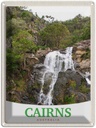 Blechschild 40x30 cm Cairns Australien Wasserfall Natur Bildmotiv Reisemotiv Abenteuer Reisen Urlaub