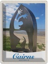 Blechschild 40x30 cm Cairns Australien Strand Meer Natur Bildmotiv Reisemotiv Abenteuer Reisen Urlaub