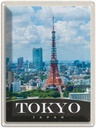 Blechschild 40x30 cm Tokyo Stadt Urlaub Japan Asien Bildmotiv Reisemotiv Abenteuer Reisen Straße