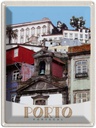 Blechschild 40x30 cm Porto Portugal Urlaub Stadt Europa Bildmotiv Reisemotiv Abenteuer Reisen Straße
