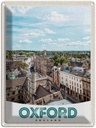 Blechschild 40x30 cm Oxford England Europa Innenstadt Bildmotiv Reisemotiv Abenteuer Reisen Urlaub