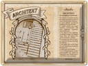 Blechschild 30x40 cm Architekt Perefektionist Stylist Spruch Zitat