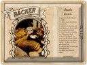 Blechschild 30x40 cm Bäcker geschmackvolle Meister Hefe Spruch Zitat