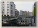 Blechschild 30x40 cm Berlin Deutschland Märkisches Ufer Bildmotiv Reisemotiv Abenteuer Reisen Urlaub