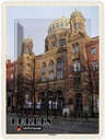 Blechschild 40x30 cm Berlin Synagoge Deutschland Bildmotiv Reisemotiv Abenteuer Reisen Straße Stadt Urlaub