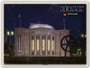 Blechschild 30x40 cm Berlin Volksbühne Deutschland Bildmotiv Reisemotiv Abenteuer Reisen Straße Stadt Urlaub