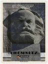 Blechschild 40x30 cm Chemnitz Karl-Marx-Monument Bildmotiv Reisemotiv Abenteuer Reisen Straße Stadt Urlaub