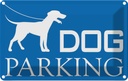 Blechschild 12x18 cm Dog Parking Tier Haustier
