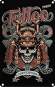 Blechschild 18x12 cm Tattoo Tokio Convention 13 May Sport Hobby