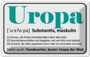 Blechschild 20x30 cm Uropa Handwerker bester Dekoration Spruch Zitat