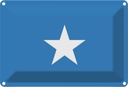 Blechschild 20x30 cm Somalias Somalia Flagge Fahne Wappen