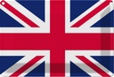 Blechschild 12x18 cm Union Jack United Kingdom Flagge Fahne Wappen