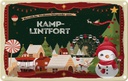 Blechschild 12x18 cm Weihnachten aus KAMP-LINTFORT