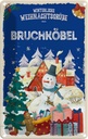 Blechschild 18x12 cm Weihnachtsgrüße BRUCHKÖBEL Weihnachten