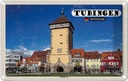 Blechschild 20x30 cm Tübingen Tübinger Tor Zentrum Bildmotiv Reisemotiv Abenteuer Reisen Urlaub