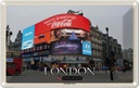 Blechschild 20x30 cm London Piccadilly Circus UK England Bildmotiv Reisemotiv Abenteuer Reisen Urlaub