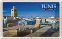 Blechschild 20x30 cm Tunis Tunesien Medina Moschee Bildmotiv Reisemotiv Abenteuer Reisen Urlaub