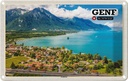 Blechschild 20x30 cm Genf Schweiz Genfersee Natur Bildmotiv Reisemotiv Abenteuer Reisen Urlaub
