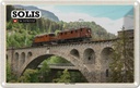 Blechschild 20x30 cm Solis Schweiz Soliser Viadukt Brücke Bildmotiv Reisemotiv Abenteuer Reisen Urlaub