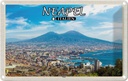 Blechschild 20x30 cm Neapel Italien Vesuv Bildmotiv Reisemotiv Abenteuer Reisen Urlaub