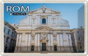 Blechschild 20x30 cm Rom Italien Chiesa del Gesu Bildmotiv Reisemotiv Abenteuer Reisen Urlaub